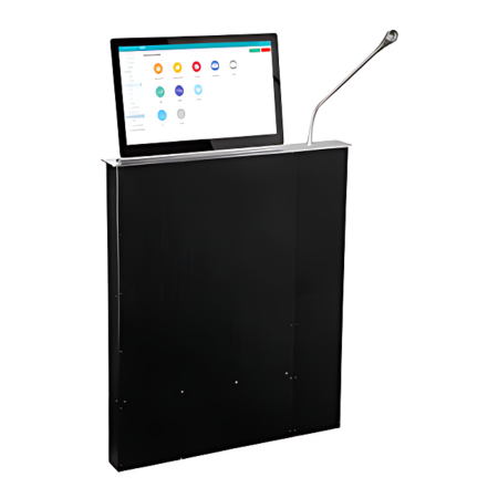 TS-FE156MT3 Ультратонкий моторизированный LCD монитор 15.6" с микрофоном и вторым LCD экраном 10.1".