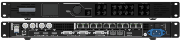 Контроллер видеостен два-в-одном itC TV-8V1000S