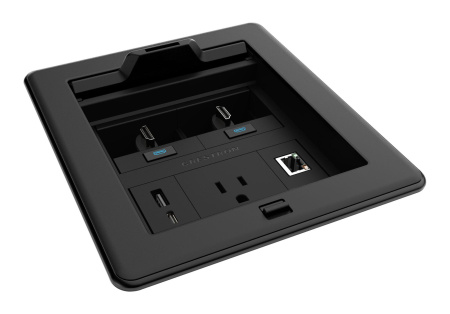 FT2-500-ELEC-PTL-B Электрический лючок Crestron, серия FT2
