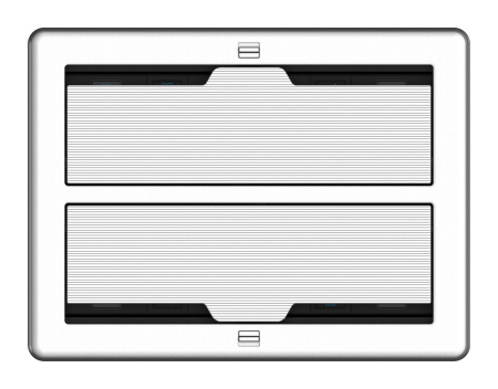 Механический лючок Crestron, серия FT2 FT2-1400-MECH-PTL-AL
