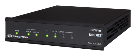 DM 8G+® и HDBaseT® Сплиттер Crestron DM-DA4-4K-C