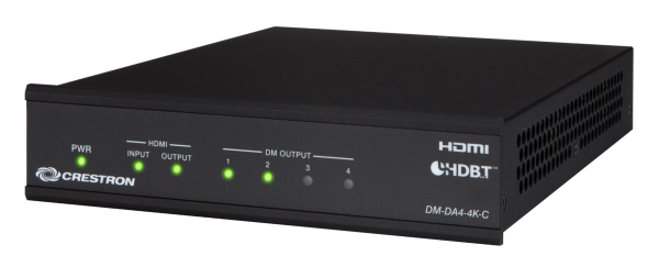 DM 8G+® и HDBaseT® Сплиттер Crestron DM-DA4-4K-C