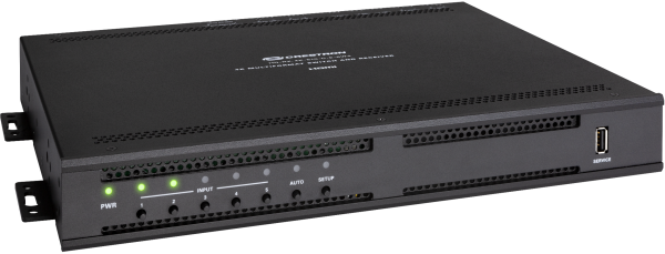 AV-коммутатор и ресивер с 4-портовым Ethernet-коммутатором Crestron HD-RX-4K-510-C-E-SW4