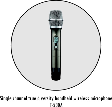 Приёмник + ручной микрофон itC T-530A