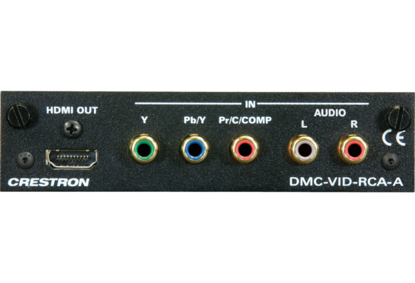 Карта аналогового видеовхода RCA с аналоговым звуком Crestron DMC-VID-RCA-A