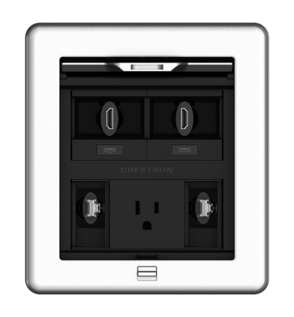 Система управления кабелями FlipTop™ серии FT2 Crestron FT2-500-MECH-PTL-AL