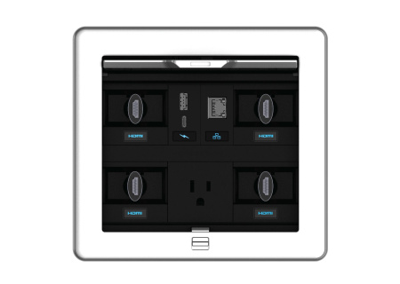 Система управления кабелями FlipTop™ серии FT2 Crestron FT2-700-MECH-PTL-AL