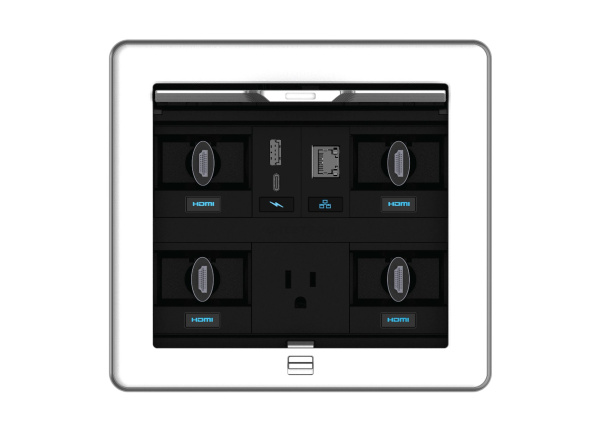Система управления кабелями FlipTop™ серии FT2 Crestron FT2-700-MECH-PTL-AL