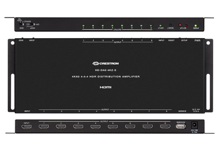Усилитель-распределитель HDMI® Crestron HD-DA8-4KZ-E
