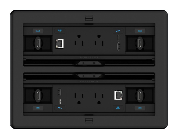 Электрический лючок Crestron, серия FT2 FT2-1400-ELEC-PTL-B
