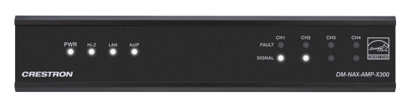 DM NAX® X-Series Гибкий выходной усилитель Crestron DM-NAX-AMP-X300 