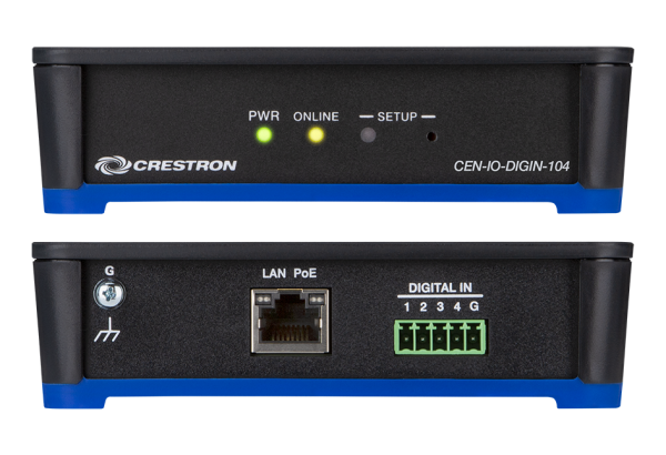 Проводной Ethernet-модуль с 4 цифровыми входами Crestron CEN-IO-DIGIN-104 
