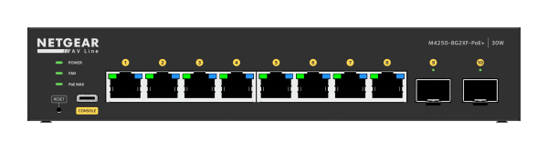 Управляемый коммутатор PoE+ на 10 портов Crestron CEN-SWPOE-10