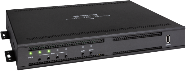 AV-коммутатор и ресивер с 4-портовым Ethernet-коммутатором Crestron HD-RX-4K-410-C-E-SW4