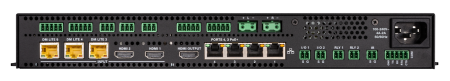 AV-коммутатор и ресивер с 4-портовым Ethernet-коммутатором Crestron HD-RX-4K-510-C-E-SW4