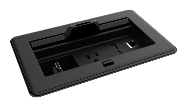 Система управления кабелями FlipTop™ серии FT2 Crestron FT2-202-ELEC-PTL-B 