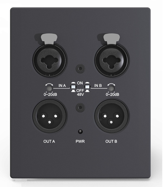 Dante панель 2х2 itC TS-P8802P