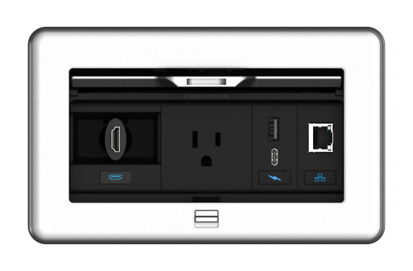 Электрический лючок Crestron, серия FT2 FT2-202-ELEC-PTL-AL