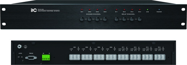 Контроллер света 4 канала itC TS-9103