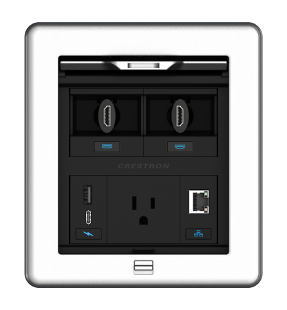 Система управления кабелями FlipTop™ серии FT2 Crestron FT2-500-ELEC-PTL-AL