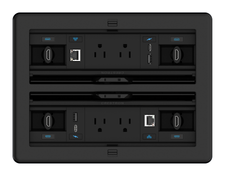Система управления кабелями FlipTop™ серии FT2 Crestron FT2-1400-ELEC-PTL-B