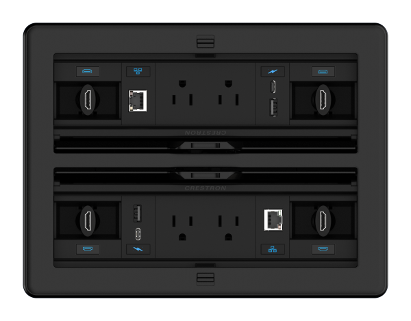 Система управления кабелями FlipTop™ серии FT2 Crestron FT2-1400-ELEC-PTL-B