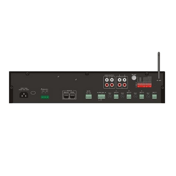 2-канальный матричный цифровой микшер-усилитель itC T-2120UC