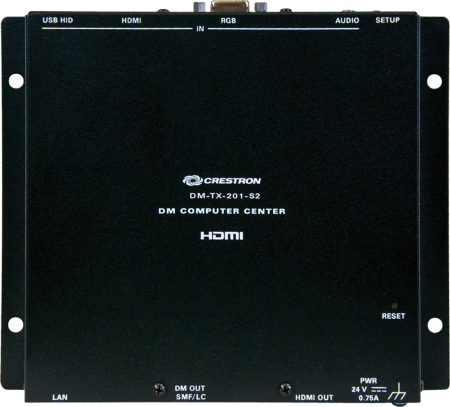 Одномодовый оптоволоконный передатчик DigitalMedia Crestron DM-TX-201-S2