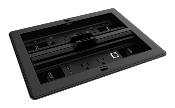 Система управления кабелями FlipTop™ серии FT2 Crestron FT2-1400-ELEC-PTL-B