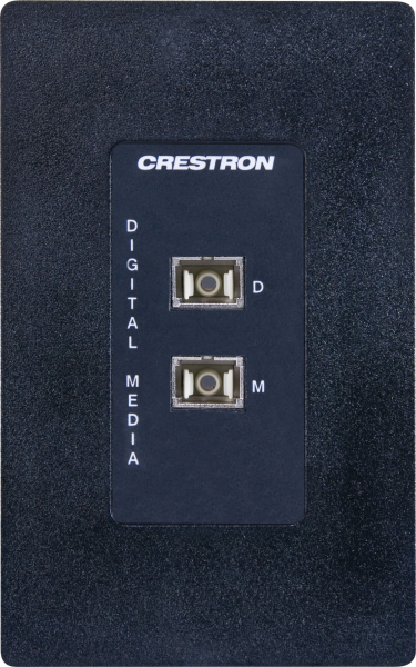 Настенная пластина для презентации медиа-контента - DigitalMedia™ Crestron MP-WP186-B 