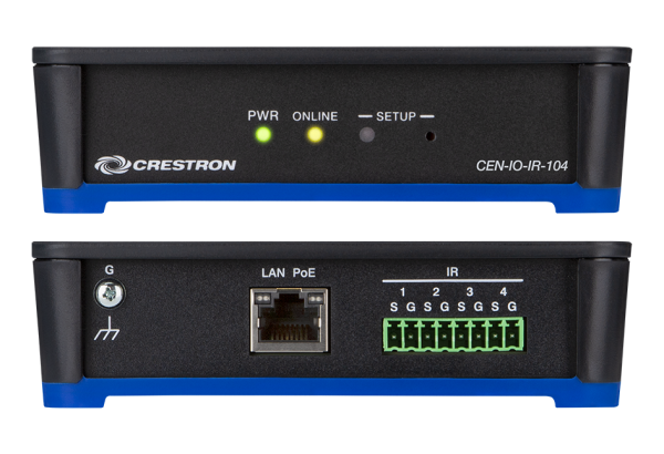 Проводной Ethernet-модуль с 4 ИК портами Crestron CEN-IO-IR-104