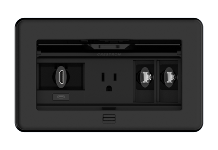Система управления кабелями FlipTop™ серии FT2 Crestron FT2-202-MECH-PTL-B