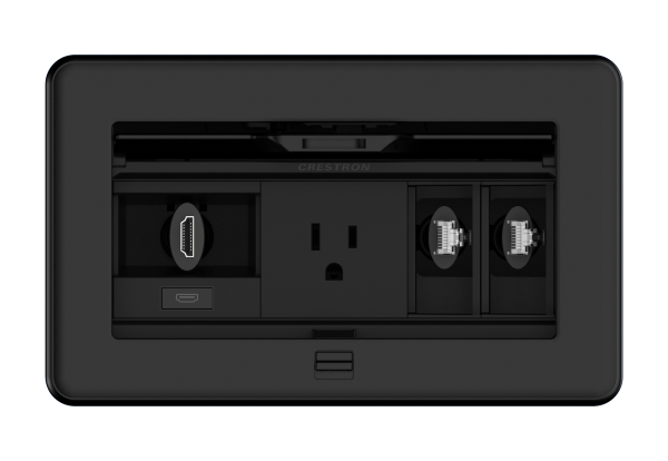 Система управления кабелями FlipTop™ серии FT2 Crestron FT2-202-MECH-PTL-B