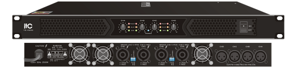 4-х канальный усилитель itC TC-4500