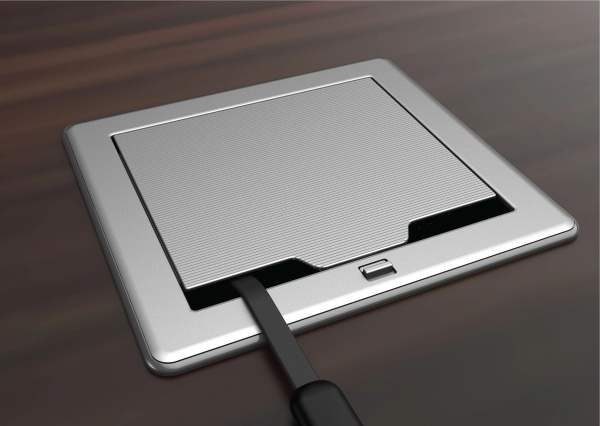 Система управления кабелями FlipTop™ серии FT2 Crestron FT2-700-MECH-PTL-AL