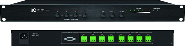 Регулятор громкости 4 канала itC TS-9106M